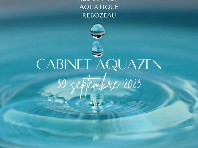 Porte ouverte le samedi 30 septembre 2023 au cabinet natur'aquatique (DROME) Venez nous rencontrer et partager un moment dans l'eau ! toutes les infos : www.cabinetaquazen.fr